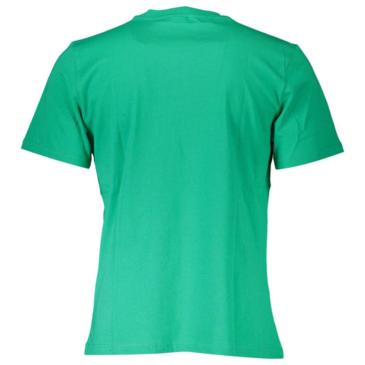 North Sails Green Cotton Men T-Shirt North Sails