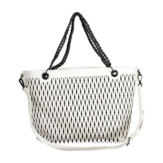 Desigual White Polyethylene Women Handbag Desigual