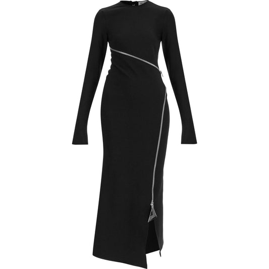 The Attico twisted zip midi dress with Dresses The Attico