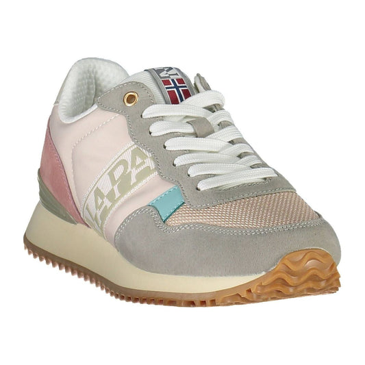 Napapijri Pink Polyester Womens Sneaker Napapijri