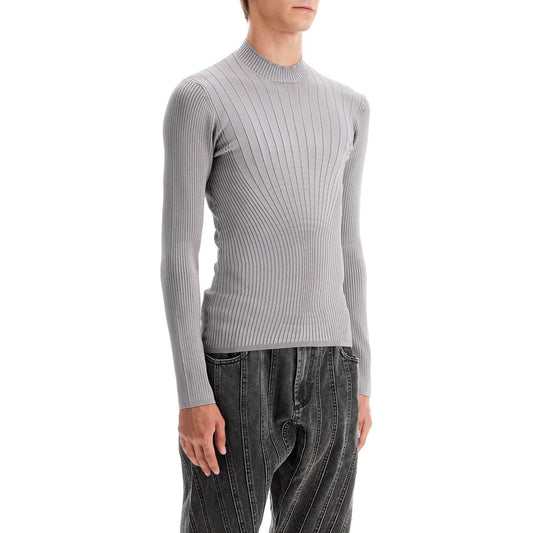 Mugler fitted long-sleeved top Knitwear Mugler