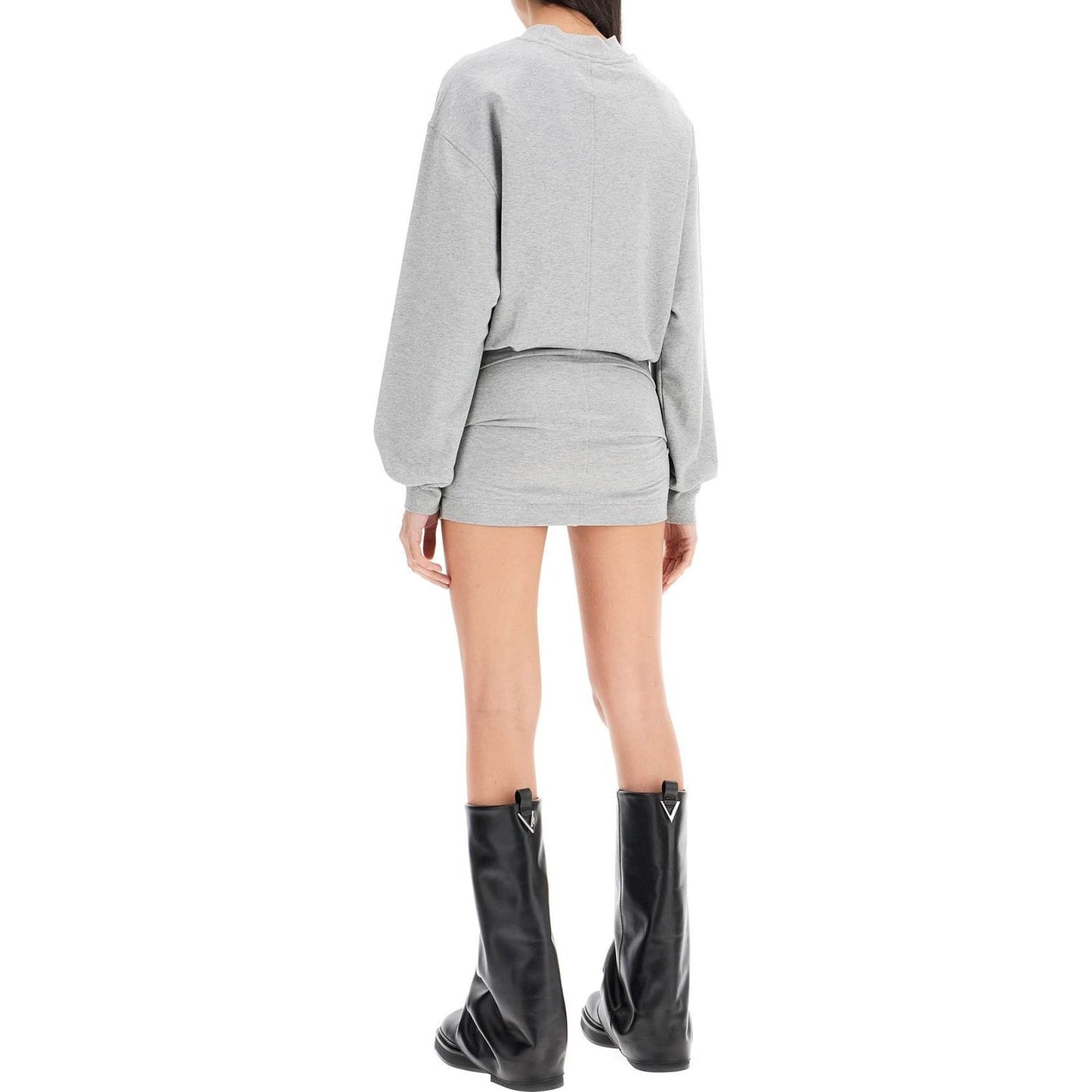 The Attico lightweight fleece mini dress Dresses The Attico