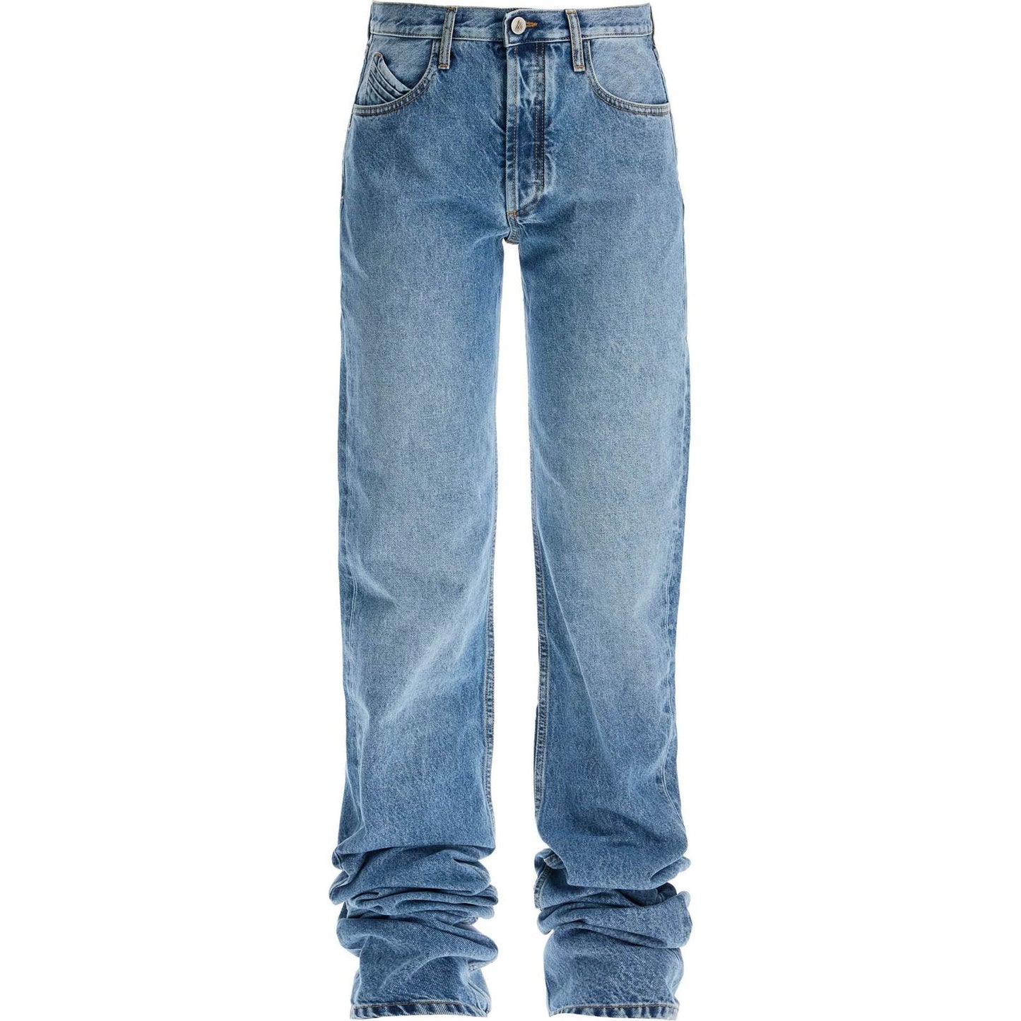 The Attico extra long denim jeans for tall individuals Jeans The Attico