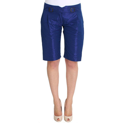 Ermanno Scervino Blue Above Knees Bermuda Shorts