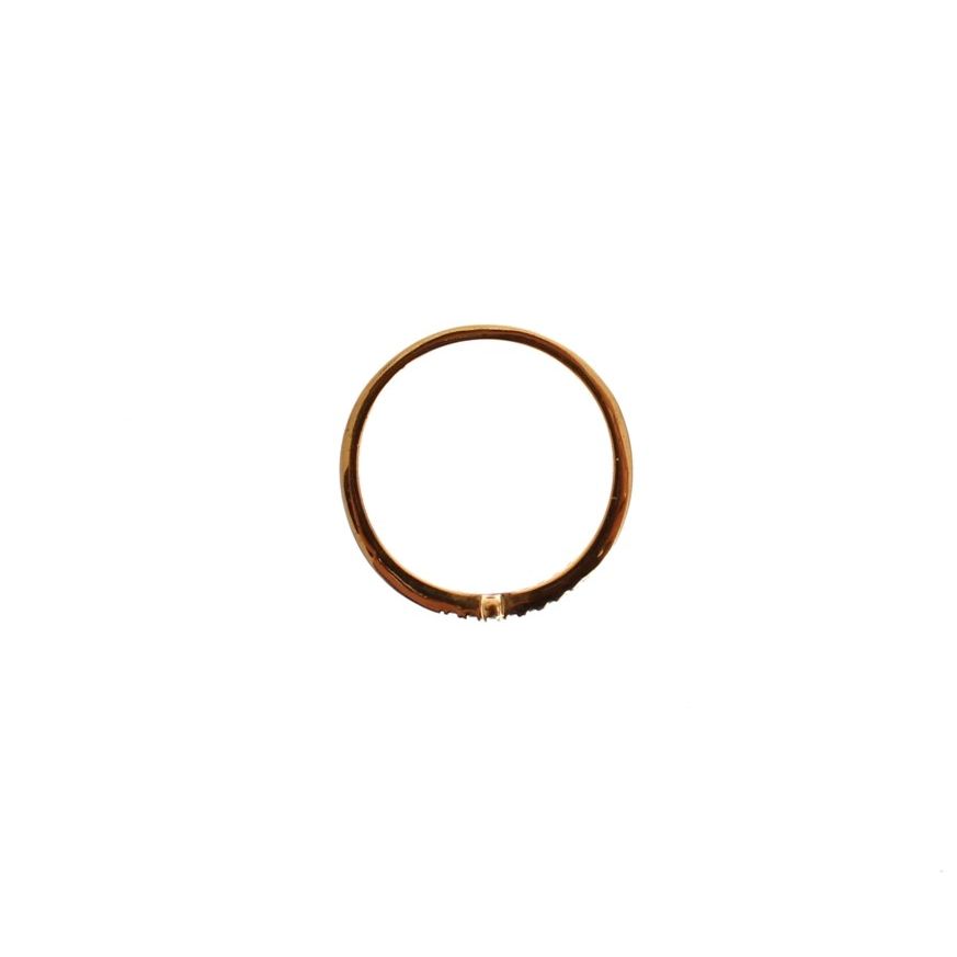 Nialaya Gold 925 Silver Ring