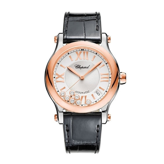 CHOPARD MOD. HAPPY SPORT AUTOMATIC W/Diamonds
