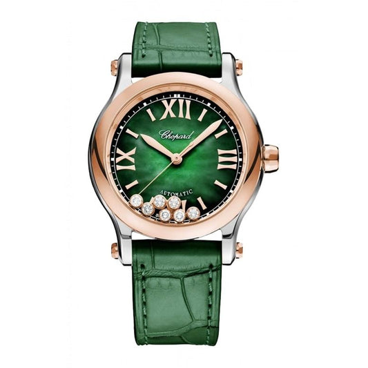 CHOPARD MOD. HAPPY SPORT AUTOMATIC W/Diamonds