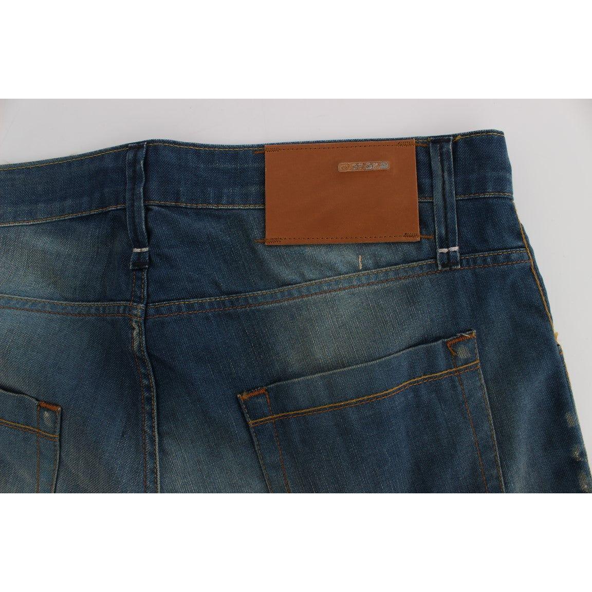 别致宽松低腰牛仔裤