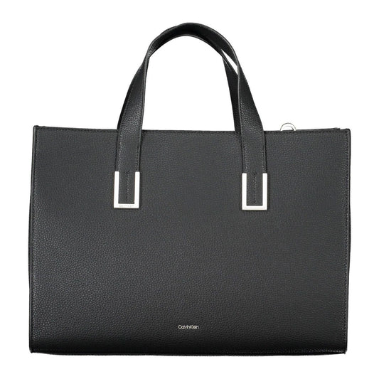 Calvin Klein Black Polyester Women Handbag Calvin Klein