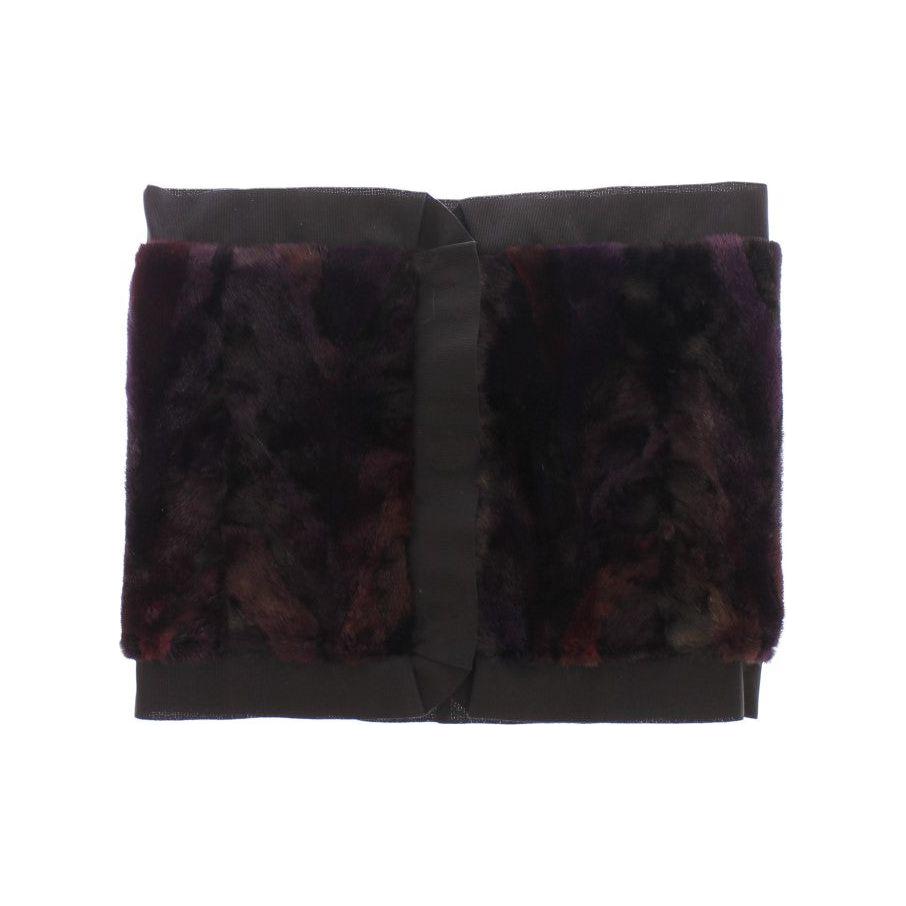 Dolce & Gabbana Exquisite Purple MINK Fur Scarf Wrap Dolce & Gabbana