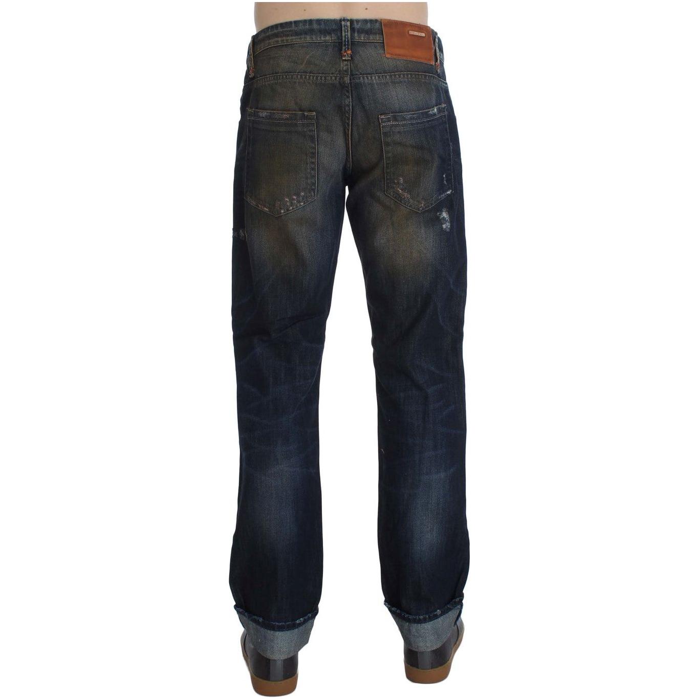 Acht Elegant Straight Fit Men's Denim Jeans Acht