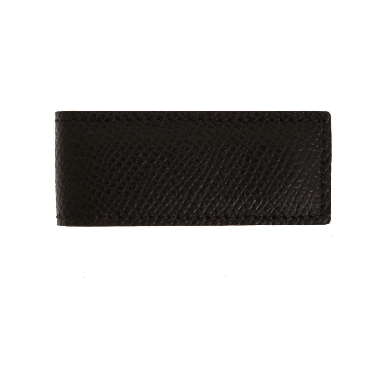 Dolce & Gabbana Elegant Brown Leather Money Clip Dolce & Gabbana