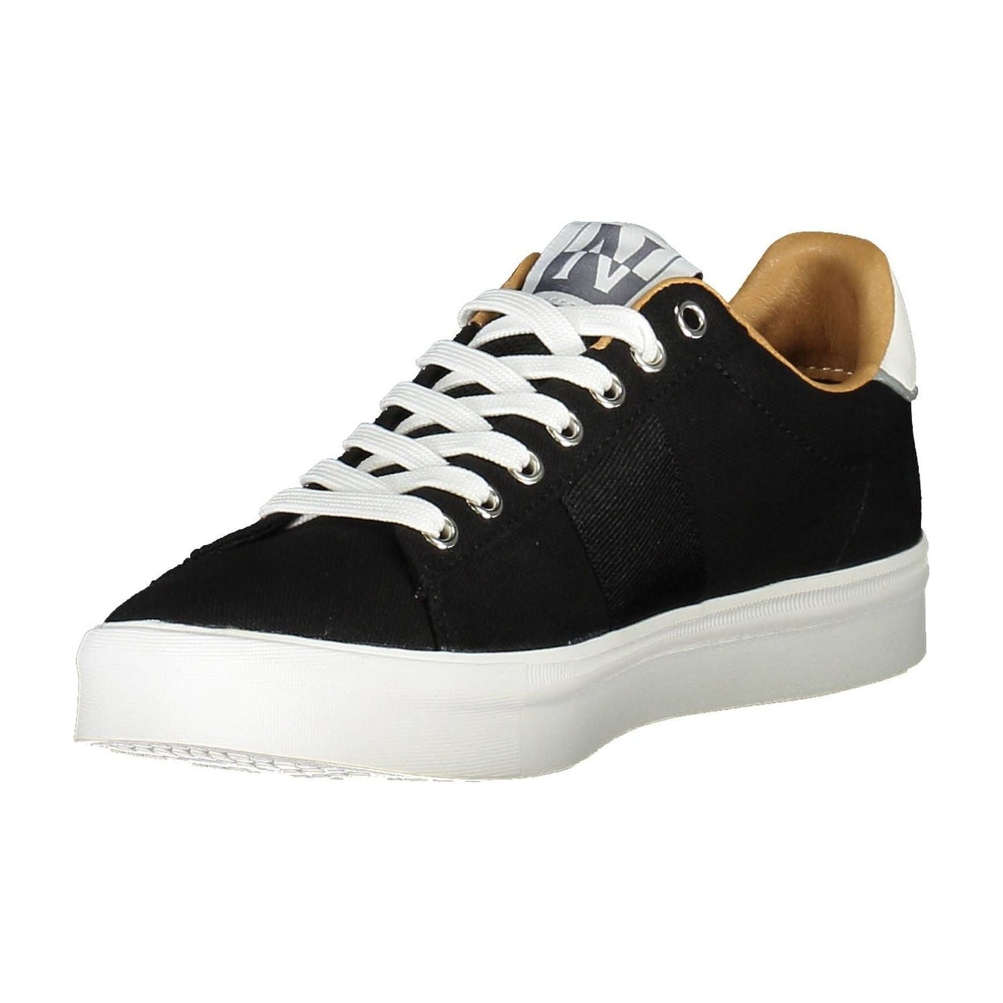 Napapijri Black Polyester Men Sneaker Napapijri