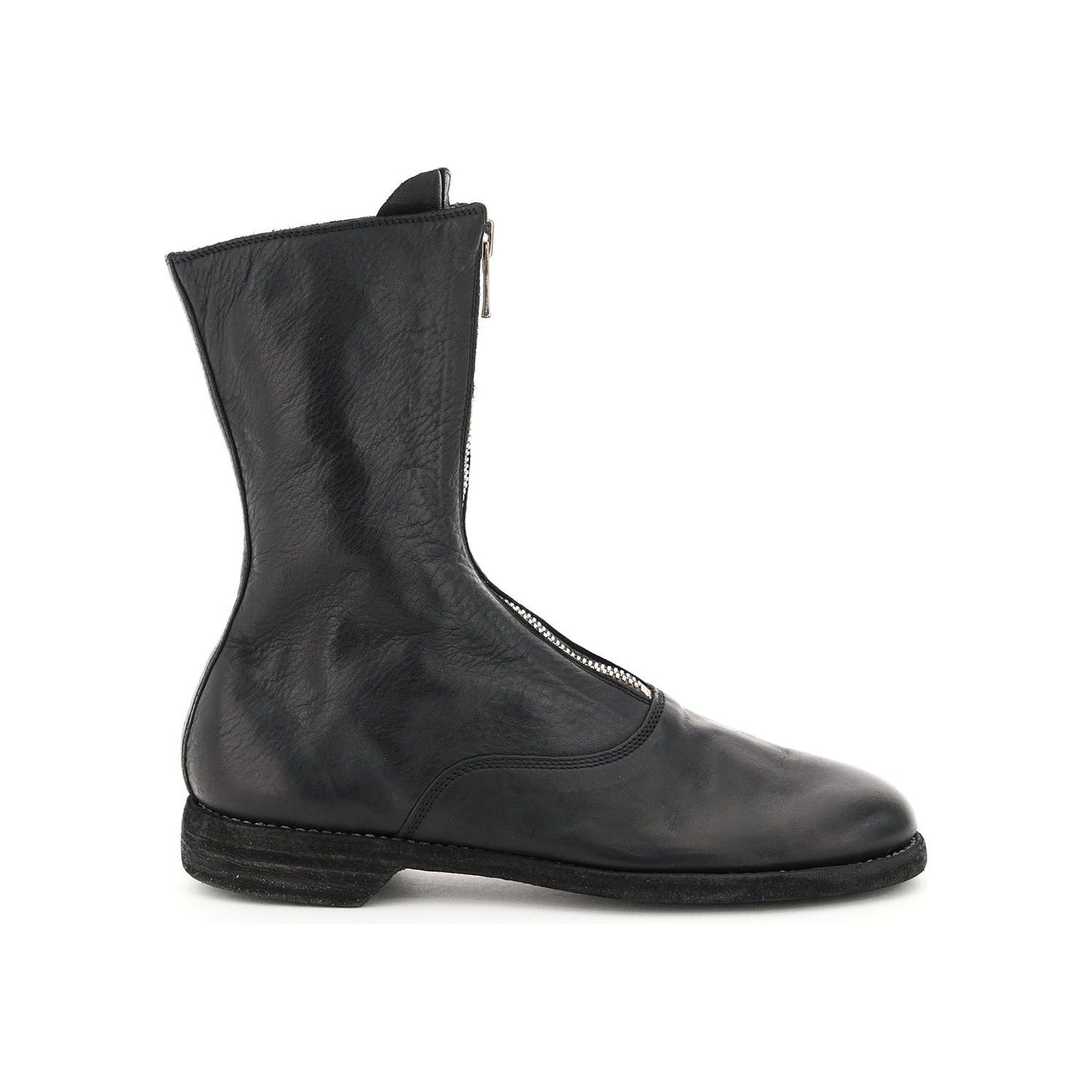 Guidi front zip leather ankle boots Boots Guidi