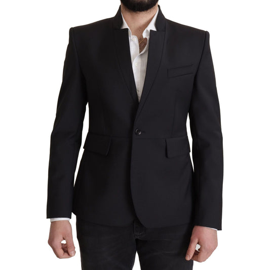 Dolce & Gabbana Elegant Single-Breasted Wool Blazer Dolce & Gabbana