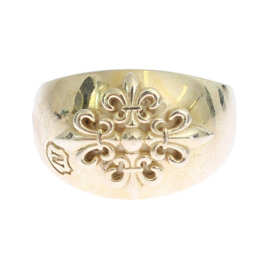 Nialaya Silver Crest 925 Sterling Ring Nialaya