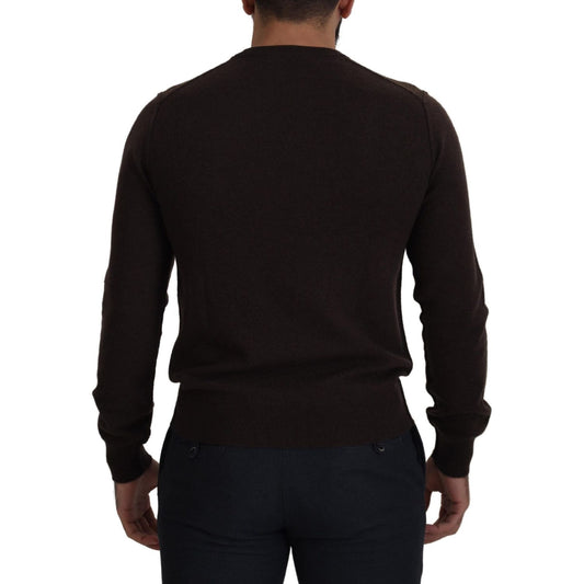 Dolce & Gabbana Elegant Cashmere Crew Neck Sweater Dolce & Gabbana