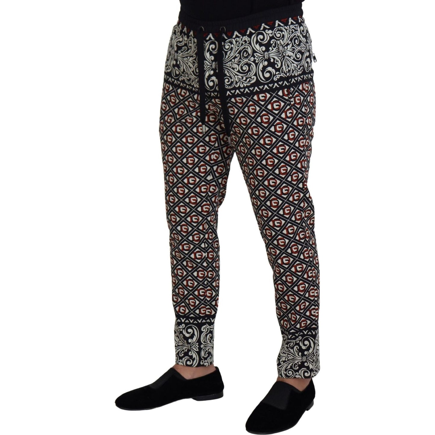 Dolce & Gabbana Elegant Multicolor Jogging Trousers Dolce & Gabbana