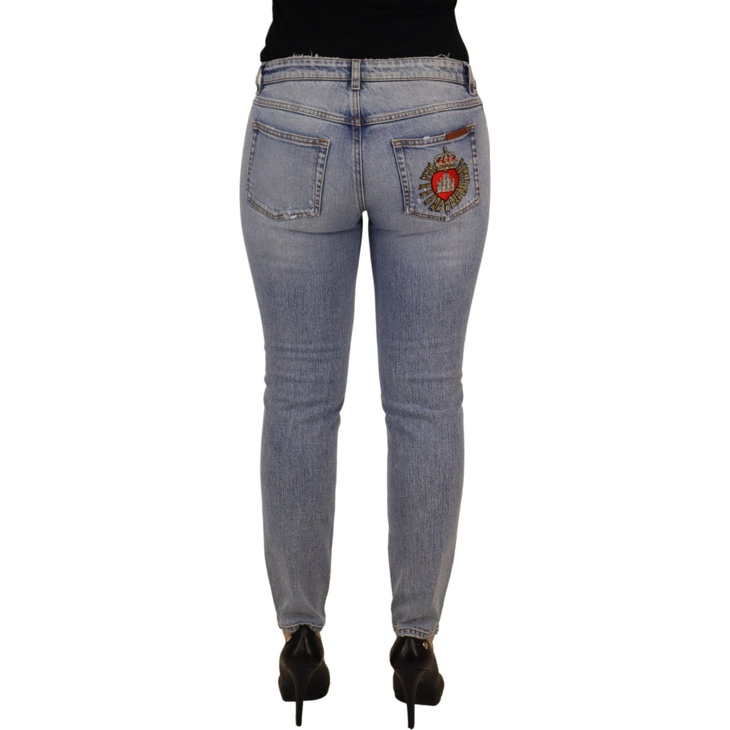 Dolce & Gabbana Elegant Skinny Fit Denim for Sophisticated Style Dolce & Gabbana