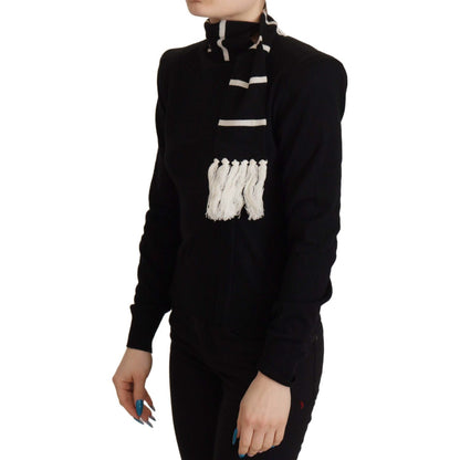 Dolce & Gabbana Black Cashmere Turtleneck Pullover Sweater Dolce & Gabbana