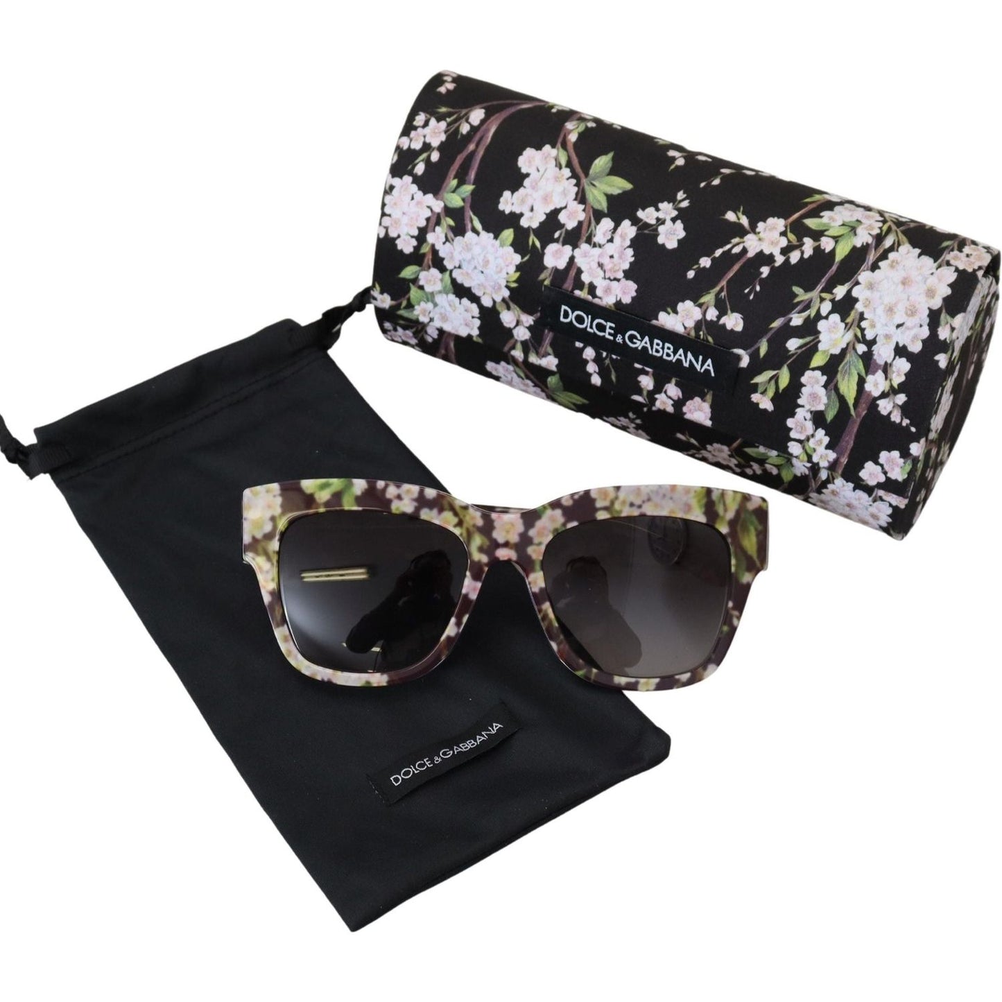 Dolce & Gabbana Elegant Multicolor Gradient Sunglasses Dolce & Gabbana