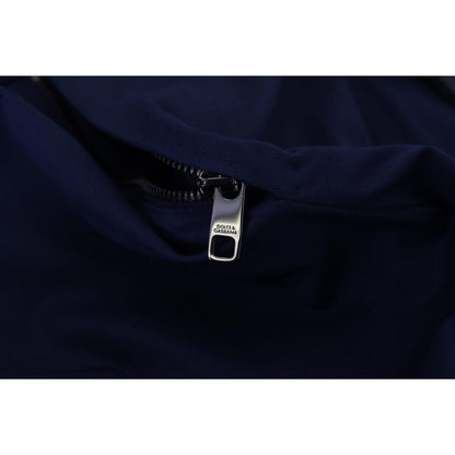 Dolce & Gabbana Blue Chinos Cotton Stretch Casual Shorts