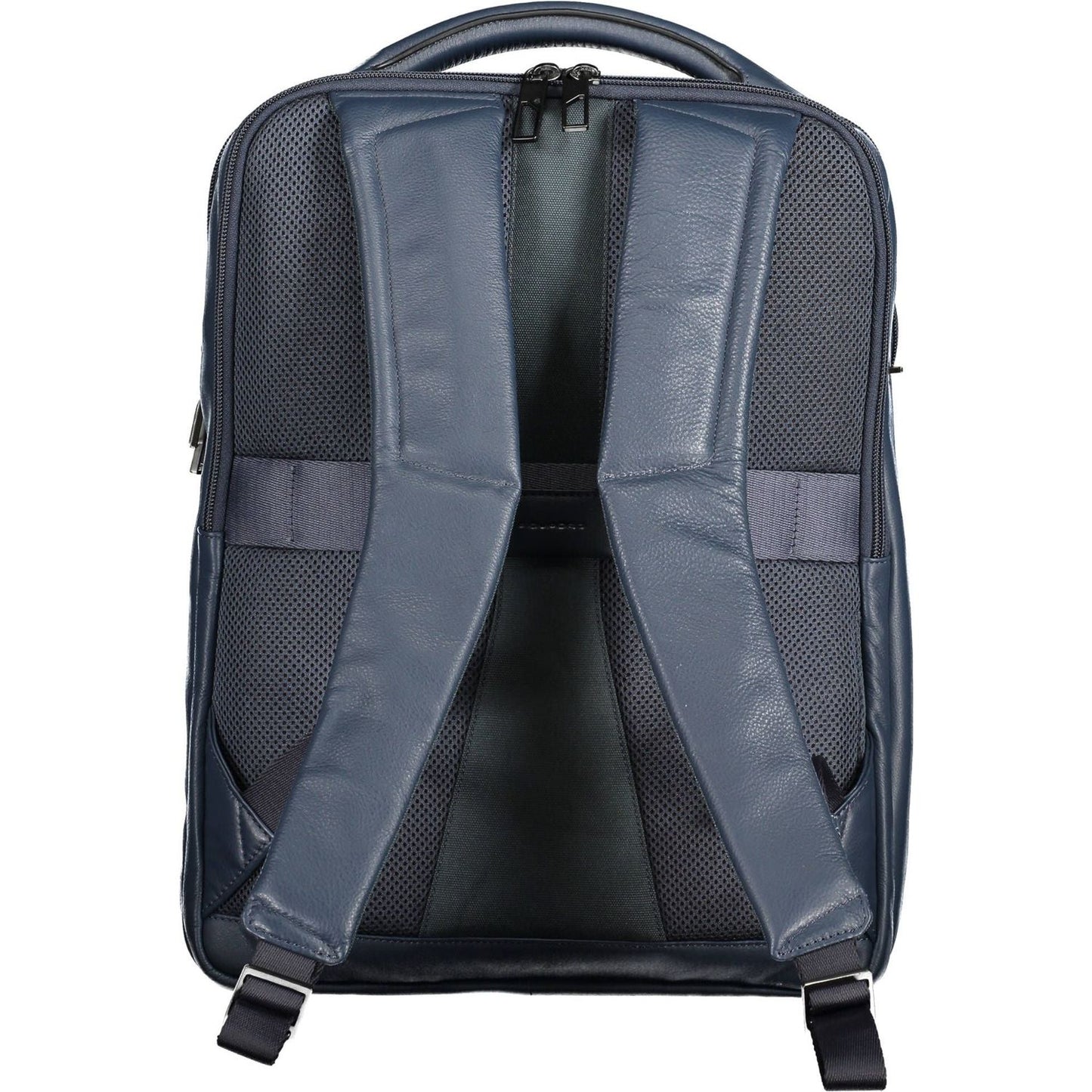 Piquadro Blue Leather Men Backpack Piquadro