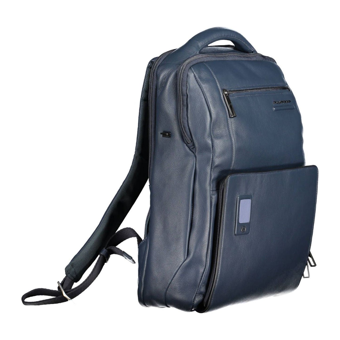 Piquadro Blue Leather Men Backpack Piquadro