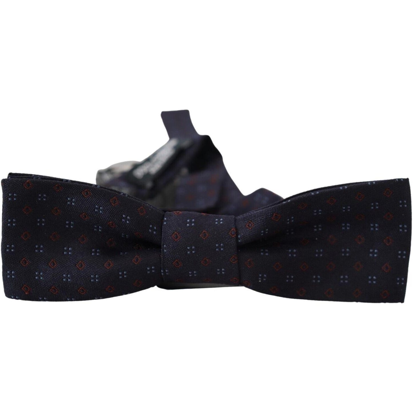 Dolce & Gabbana Elegant Silk Blue Bow Tie Dolce & Gabbana