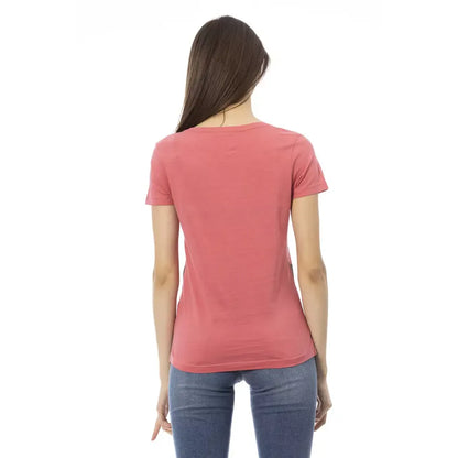 Trussardi Action Multicolor Cotton Women T-Shirt