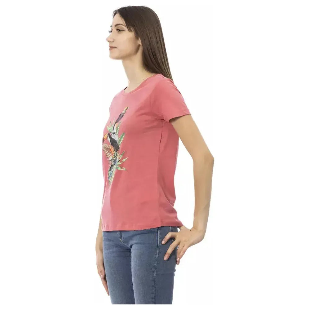 Trussardi Action Multicolor Cotton Women Top Trussardi Action