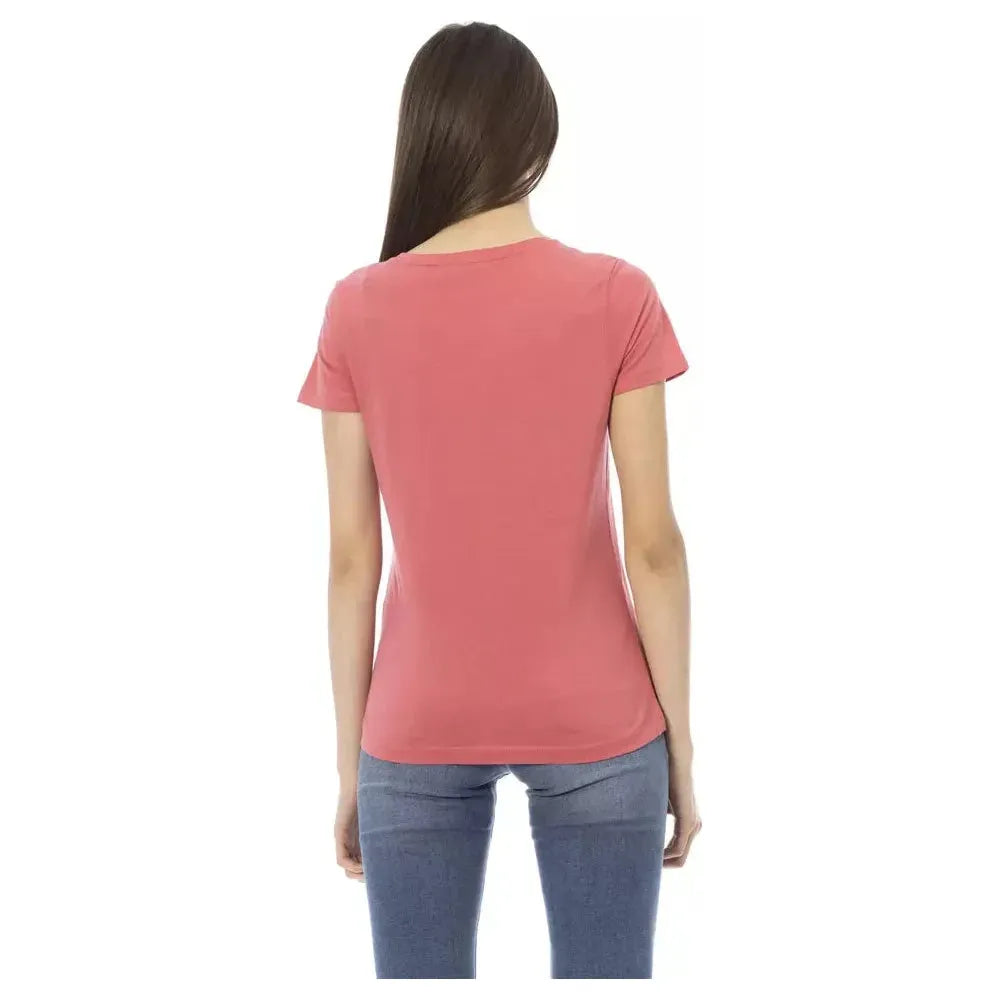 Trussardi Action Multicolor Cotton Women Top Trussardi Action