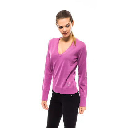 Montana Blu Multicolor Wool Women Sweater