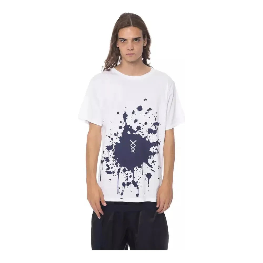 Nicolo Tonetto White Cotton Men T-Shirt Nicolo Tonetto