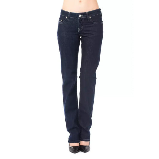 Ungaro Fever Blue Cotton Women's Jeans