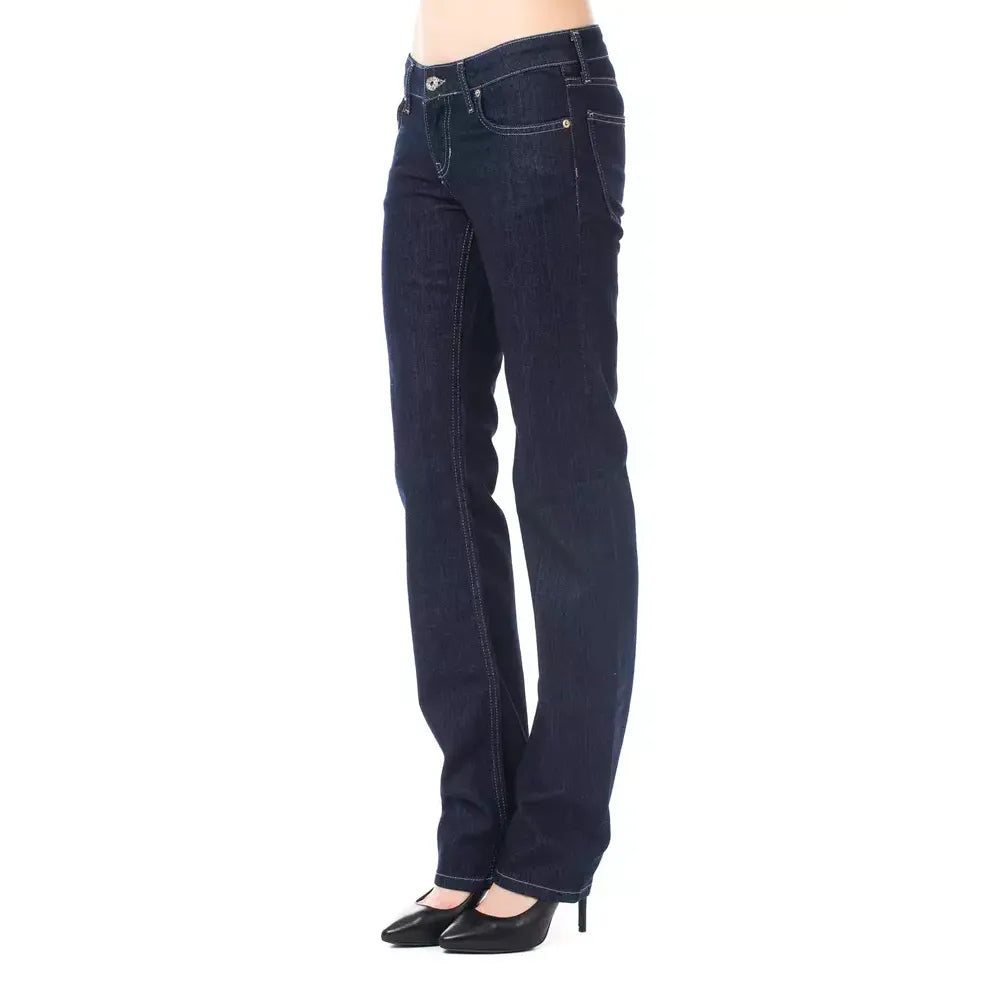 Ungaro Fever Blue Cotton Women's Jeans