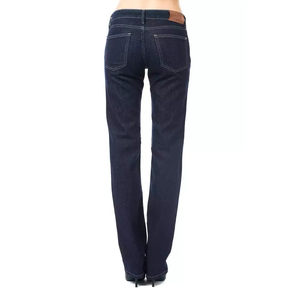 Ungaro Fever Blue Cotton Women's Jeans
