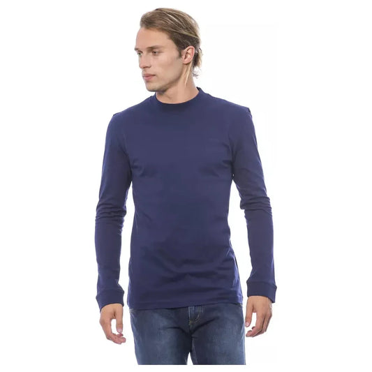 Verri Blue Cotton Men's Sweater Verri