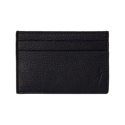 Neil Barrett Black Leather Men Wallet