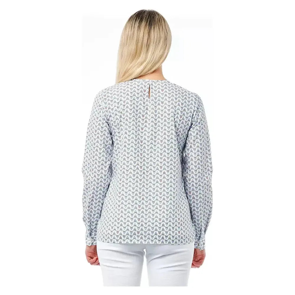 Bagutta White Cotton Women Shirt Bagutta