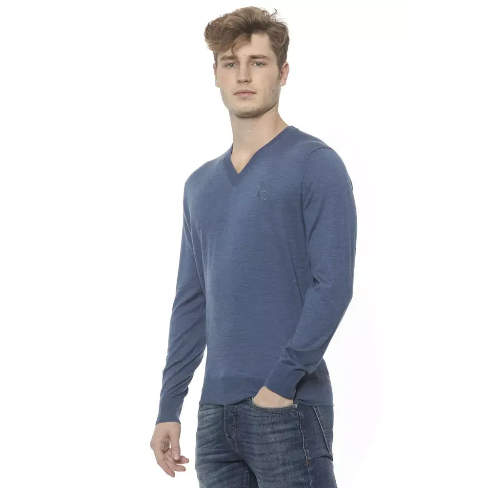 Billionaire Italian Couture Blue Cashmere Sweater