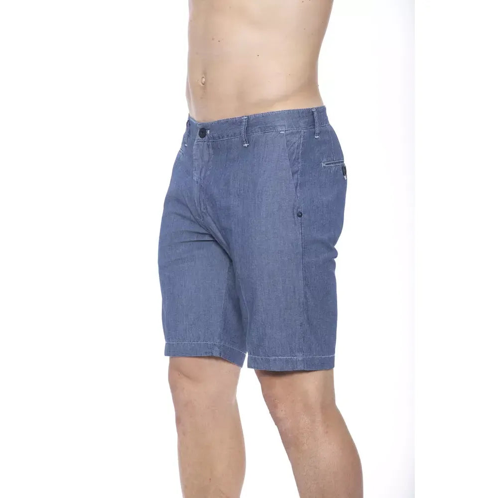 Armata Di Mare Blue Cotton Shorts