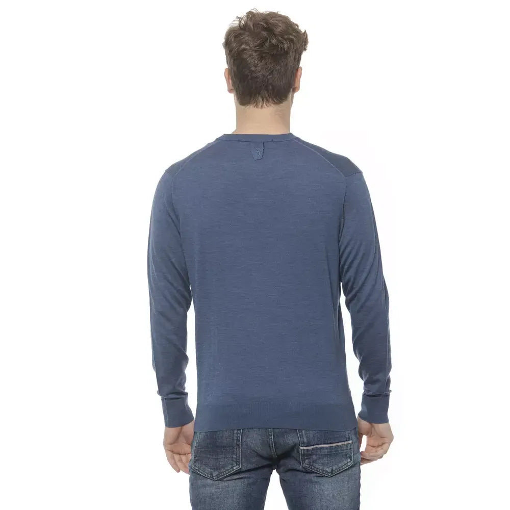 Billionaire Italian Couture Blue Cashmere Sweater