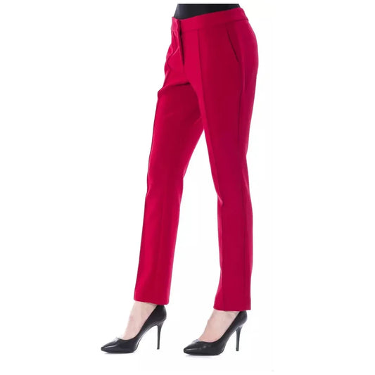 BYBLOS Chic Fuchsia Slim Fit Trousers BYBLOS