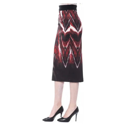 BYBLOS Multicolor Polyester Women Pencil Skirt BYBLOS
