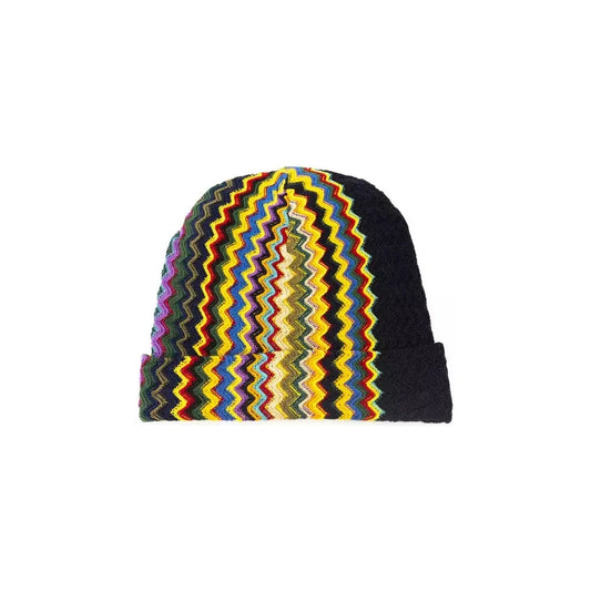 Missoni Multicolor Wool Mens Hat Missoni