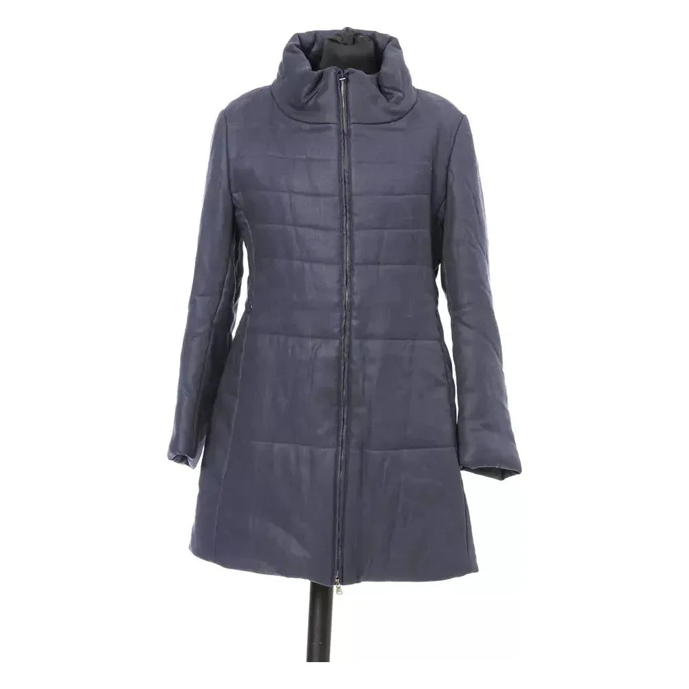 Jacob Cohen Blue Cotton Womens Jacket WOMAN COATS & JACKETS Jacob Cohen