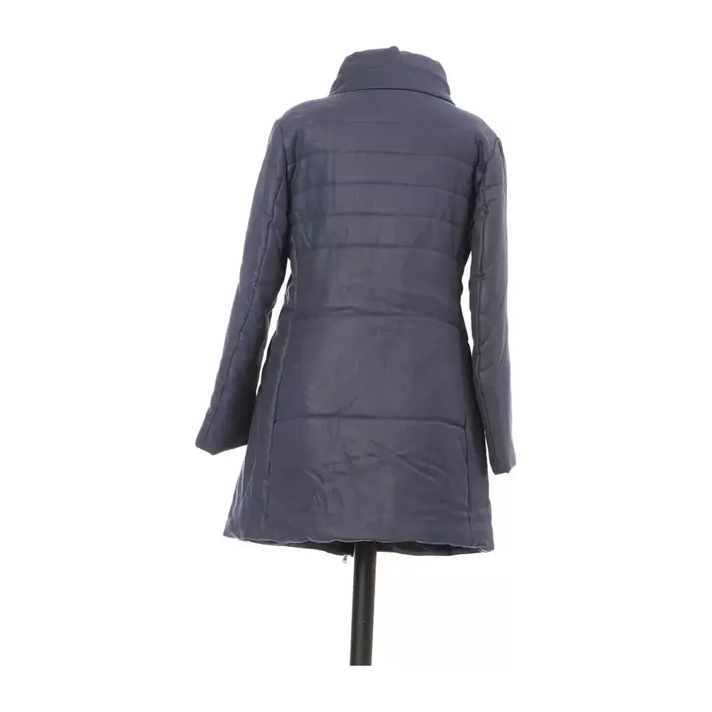 Jacob Cohen Blue Cotton Womens Jacket WOMAN COATS & JACKETS Jacob Cohen