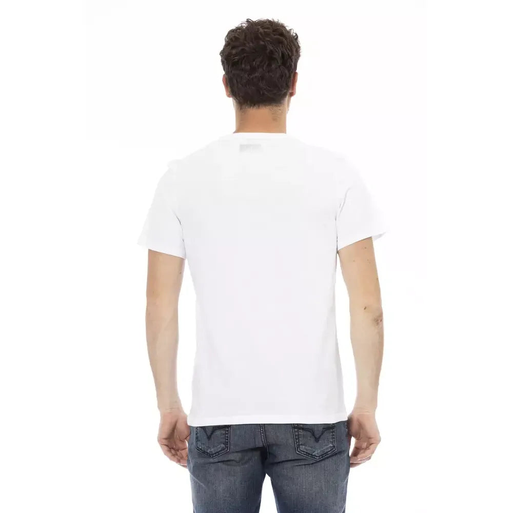 Bikkembergs White Cotton T-Shirt