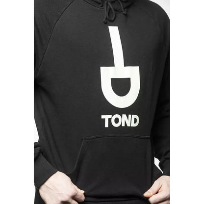 Tond Black Cotton Men Sweater